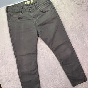 Patagonia Mens Pants 34x32 Forge Grey Straight Leg Organic Cotton Canvas 56490